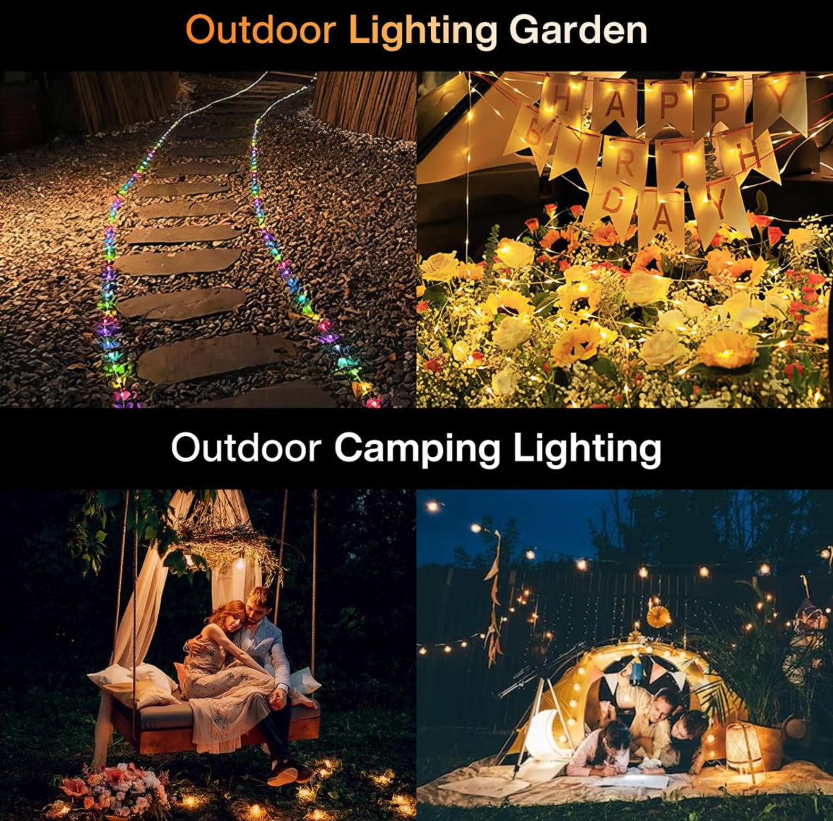 LuminaGlow™ Outdoor String Light