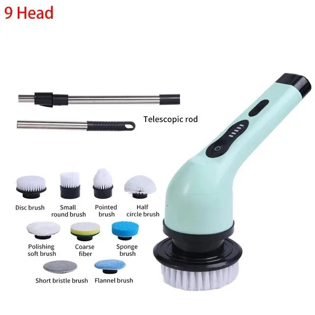 Wireless Electric Brush Cleaning Scrubber