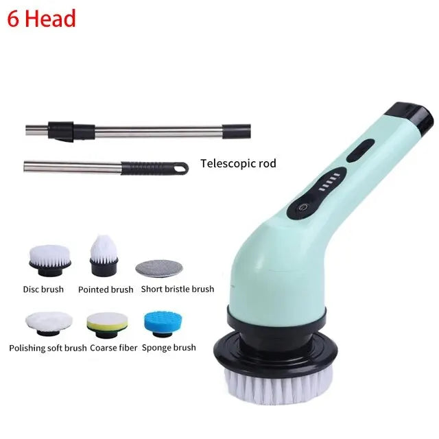 Wireless Electric Brush Cleaning Scrubber